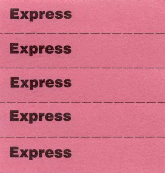 Bandes de boutonnières sans numérotation - orange