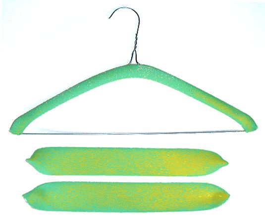 Colorful foam shoulder pads
