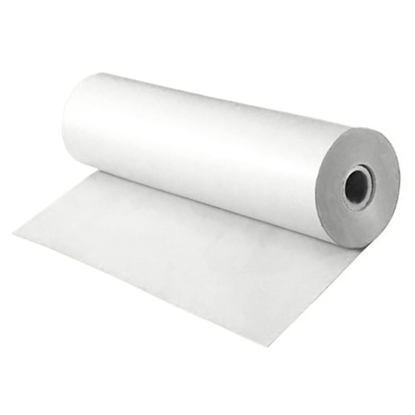 Papier d'emballage, 75 cm de large, 50 g/m², blanc, non imprimé