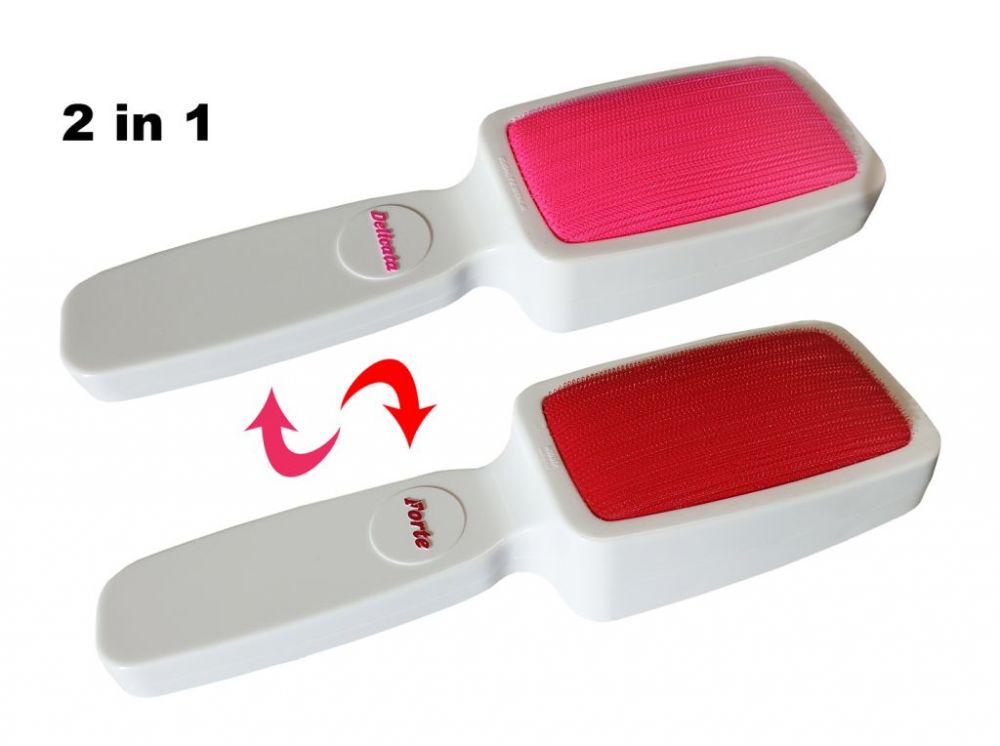 Brosse textile X LANA FORTE &amp; DELICATA (2 en 1)