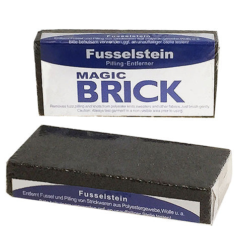 Pillingstein MAGIC BRICK, Fusselstein aus Lavastein