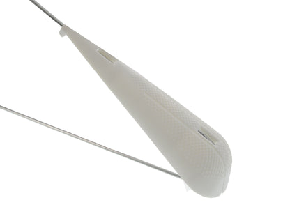 Schulterformerkappen aus Kunststoff zum Anklipsen auf Drahtbügeln