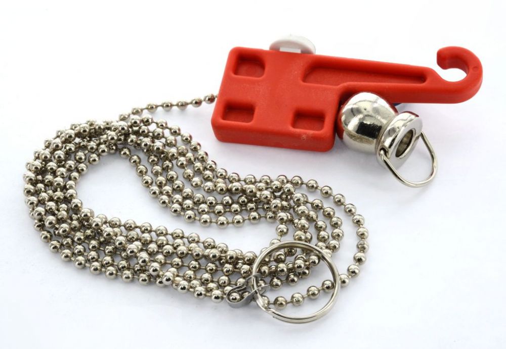 Suspension chain with pull weight, approx. 2 m long