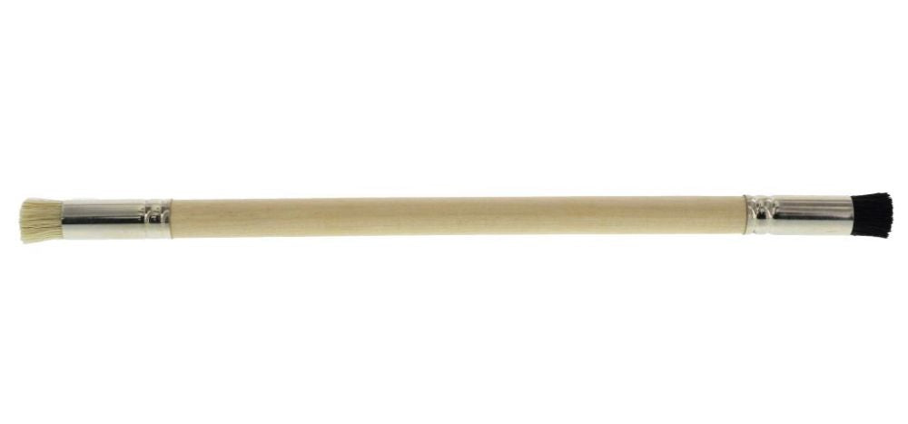 Detachierpinsel, doppelseitig, Naturhaar hart/weich