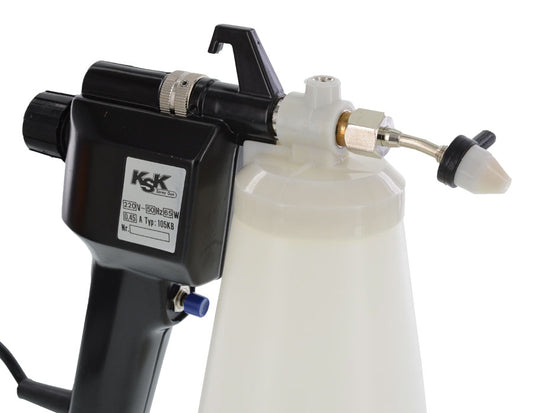 Pistolet de nettoyage KSK avec buse et réservoir réglables