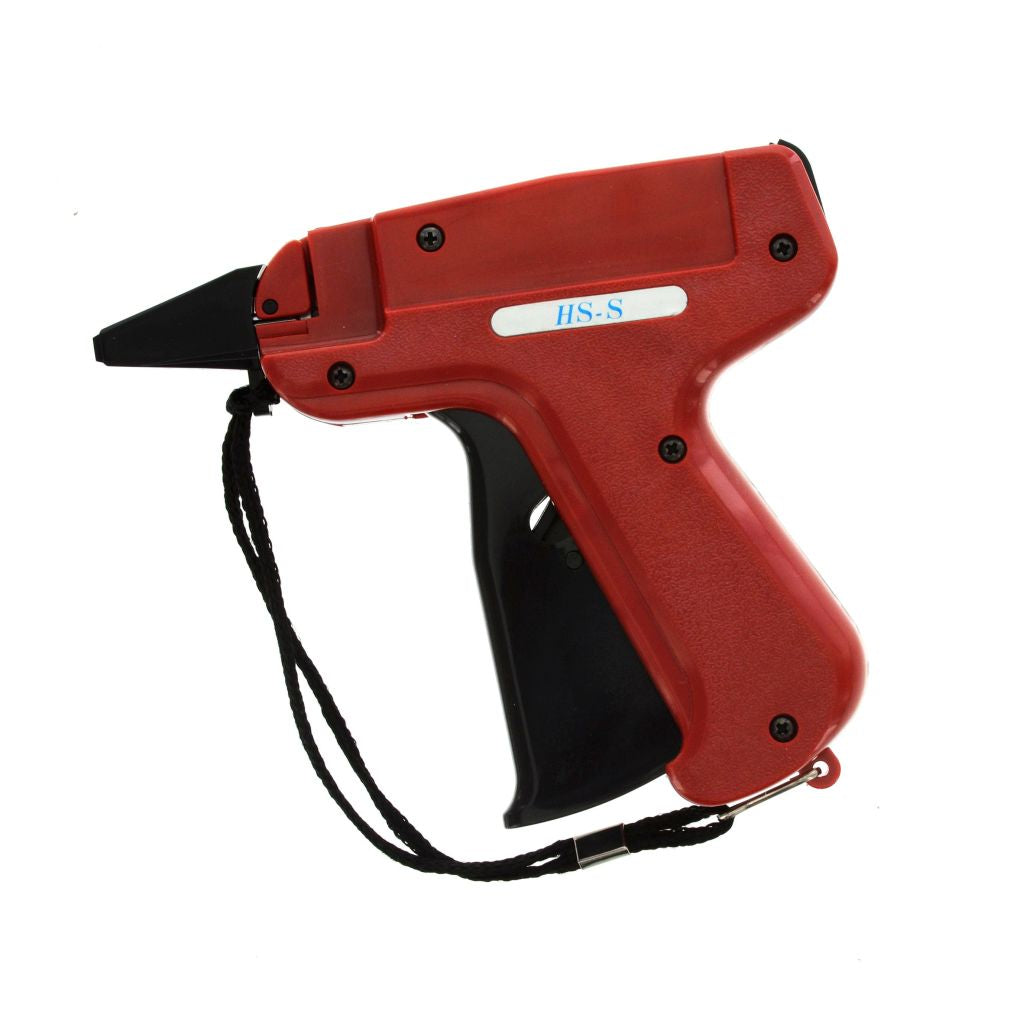 Agrafeuse d'étiquettes HS-ELEGANCE S - rouge, forme pistolet standard