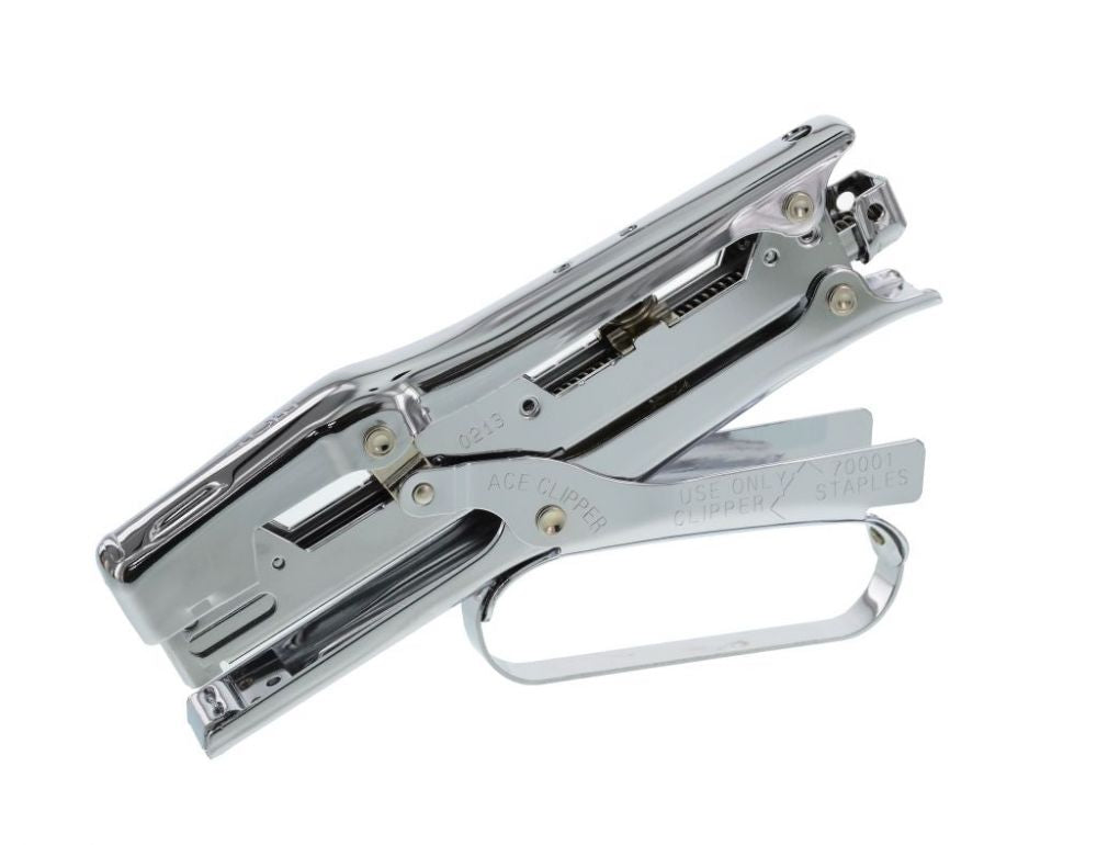 Stapler ACE CLIPPER 702, chrome-plated