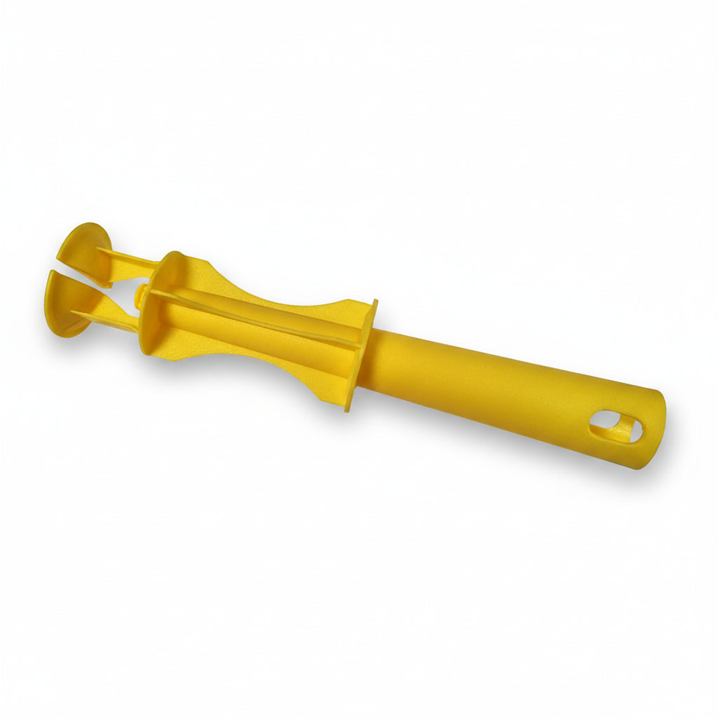 Manche pour rouleaux adhésifs ERAFIX, forme droite - jaune