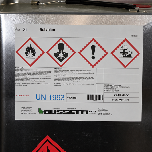 Solvolan - Entfettungsmittel & Kaltreinigungsmittel / 5 Liter