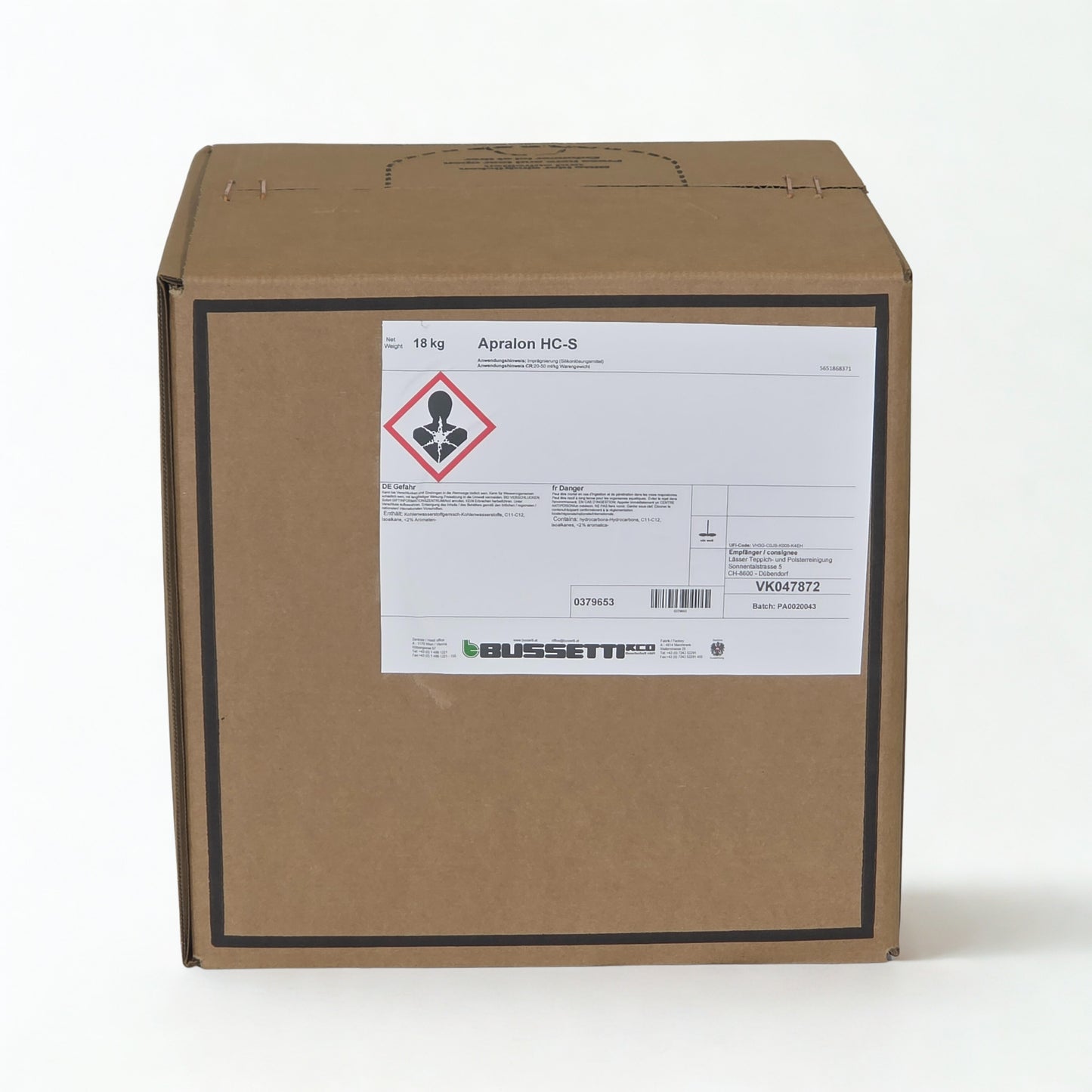 Apralon HC-S - Imprägnierung für PER, KWL und SENSENE