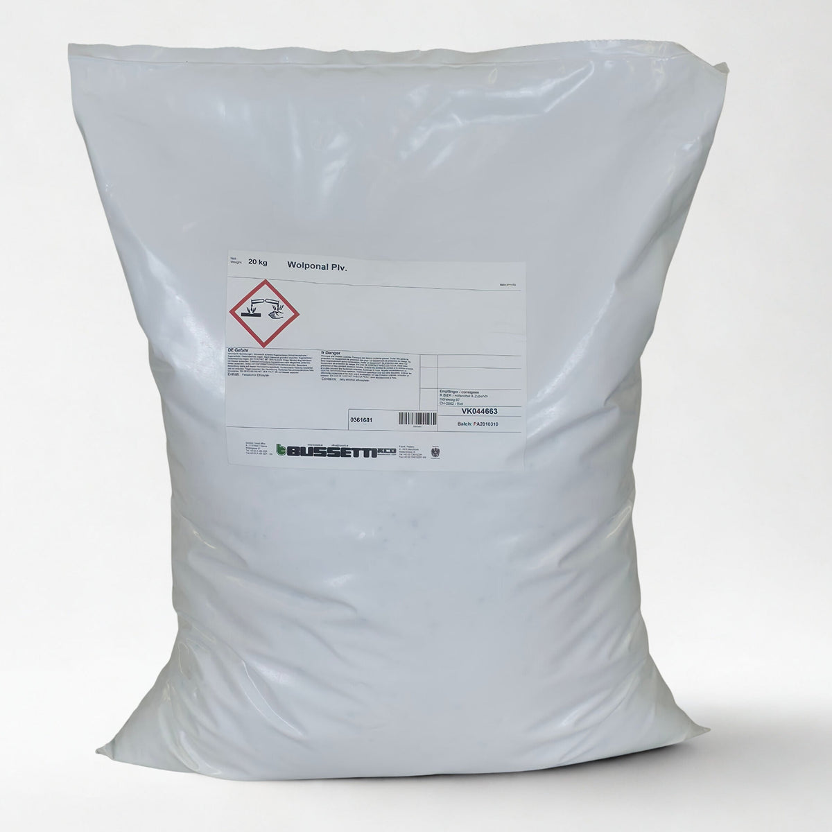 Wolponal PLV - Pulvervollwaschmittel (Wasser)